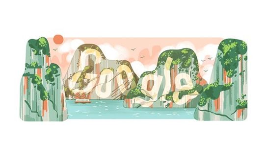 Google Doodle honours World Natural Heritage of Ha Long Bay
