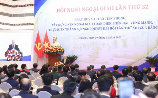 Ngoại giao phải kết hợp nhuần nhuyễn sức mạnh của dân tộc với sức mạnh thời đại