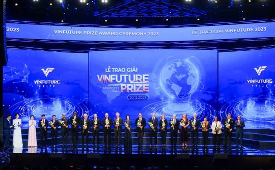 Giải thưởng VinFuture 2023 vinh danh 4 công trình khoa học “Chung sức toàn cầu”