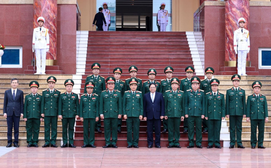 Học viện Quốc phòng cần không ngừng nâng cao chất lượng huấn luyện, đào tạo