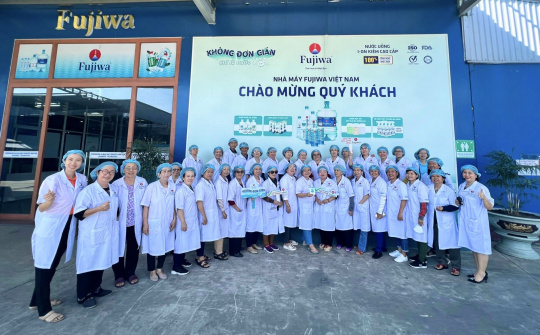 Hội phụ nữ phường 1, phường 3 Quận Bình Thạnh với ấn tượng tại Nhà máy Fujiwa Việt Nam