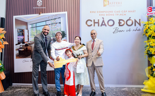 Masterise Homes chính thức bàn giao Masteri Centre Point, xác lập chuẩn sống căn hộ cao cấp nhất khu Đông TP.HCM