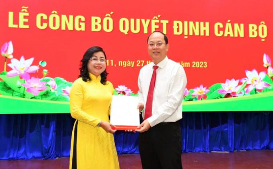 Thành uỷ TPHCM công bố quyết định điều động cán bộ