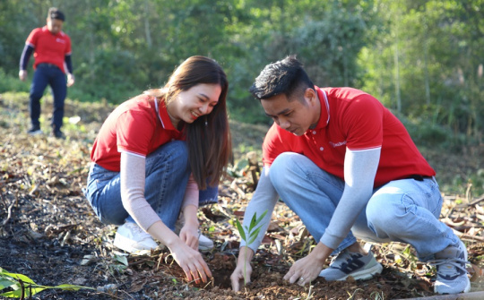 Ngân hàng SeABank tiếp tục phủ xanh 3ha rừng phòng hộ tại Thanh Hóa