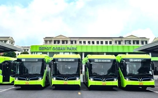VinBus vận hành tuyến E10 kết nối KĐT Ocean Park với Sân bay Quốc tế Nội Bài