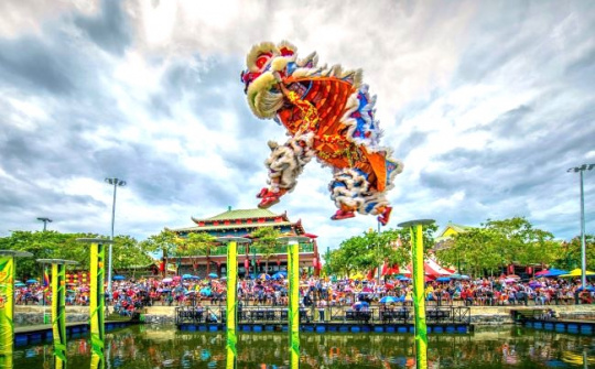 Đón năm mới 2024 cực đã tại Công viên châu Á, Đà Nẵng