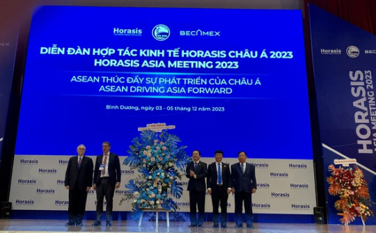 Bình Dương khai mạc Diễn đàn hợp tác kinh tế Horasis Châu Á 2023