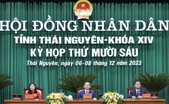Thái Nguyên: Khai mạc Kỳ họp thứ 16 HĐND tỉnh khóa XIV