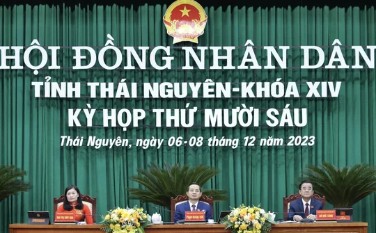 Thái Nguyên: Khai mạc Kỳ họp thứ 16 HĐND tỉnh khóa XIV
