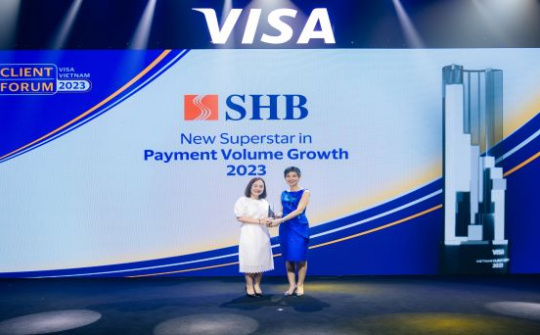 VISA vinh danh SHB là “Ngôi sao tăng trưởng thẻ năm 2023”