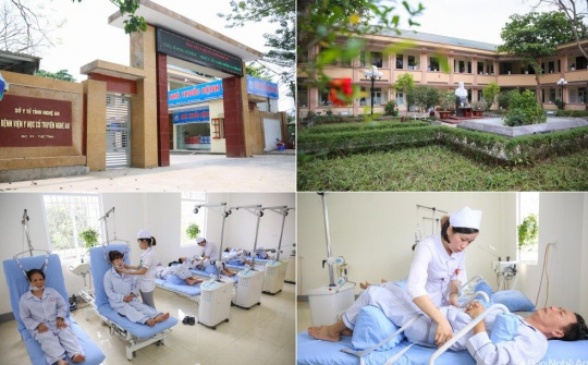 Bệnh viện Y học cổ truyền: Bứt phá mạnh mẽ trở thành “lá cờ đầu” y tế Nghệ An