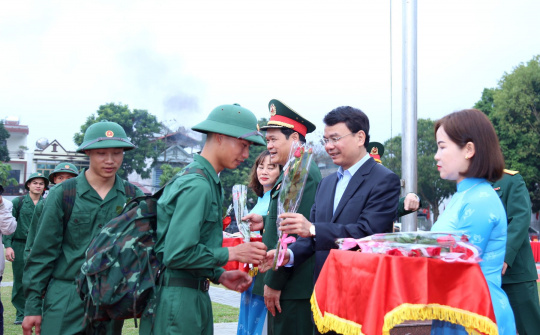 Lào Cai: Hoàn thành chỉ tiêu tuyển chọn và gọi công dân nhập ngũ năm 2023