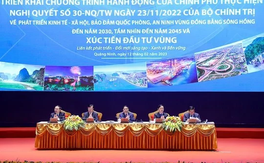 Vùng Đồng bằng sông Hồng phải dẫn dắt quá trình cơ cấu lại nền kinh tế và chuyển đổi mô hình tăng trưởng của cả nước