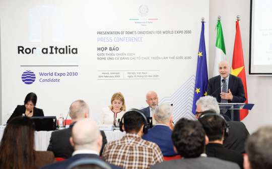Roma xúc tiến quảng bá chiến dịch ứng cử đăng cai World Expo 2030 tại Việt Nam