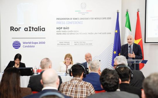 Roma xúc tiến quảng bá chiến dịch ứng cử đăng cai World Expo 2030 tại Việt Nam