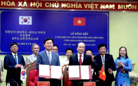 Tỉnh Đắk Lắk và Jeollabuk - Hàn Quốc tiếp tục đẩy mạnh hợp tác trên nhiều lĩnh vực