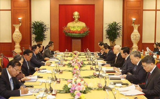 Tăng cường quan hệ hợp tác giữa Đảng Cộng sản Việt Nam và Đảng Nhân dân Campuchia