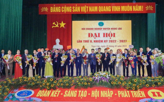 Thanh Hóa: Hội doanh nghiệp huyện Ngọc Lặc phát huy tinh thần đoàn kết, sáng tạo, hội nhập, phát triển.