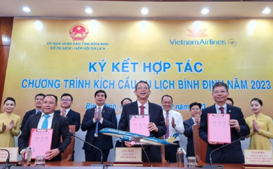 Vietnam Airlines và Bình Định hợp tác kích cầu du lịch