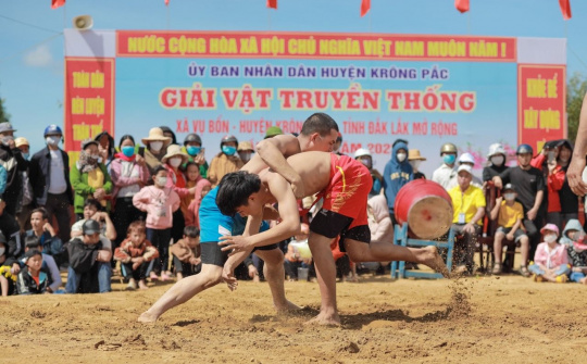 Đắk Lắk: Giải vật truyền thống huyện Krông Pắc xuân mới 2023