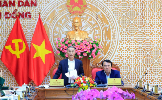 Lâm Đồng: Hội nghị trực tuyến toàn tỉnh đánh giá tình hình kinh tế xã hội tháng 1