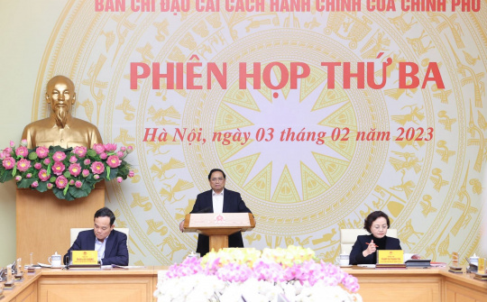 Tập trung đẩy mạnh CCHC gắn với đổi mới sáng tạo, chuyển đổi số, cải thiện môi trường đầu tư kinh doanh, nâng cao năng lực cạnh tranh quốc gia