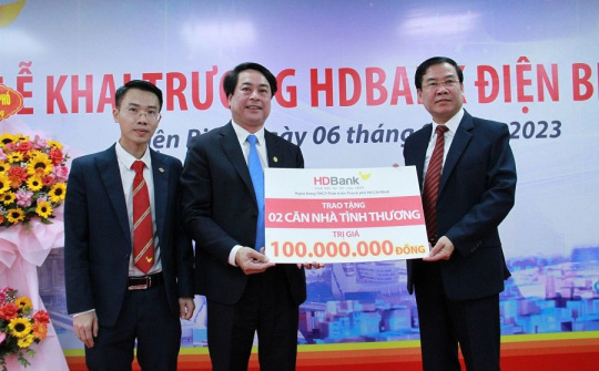 HDBank phục vụ tài chính hơn nửa triệu người dân Điện Biên