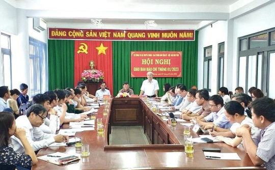 Đắk Nông: Giao ban báo chí tháng 1 năm 2023