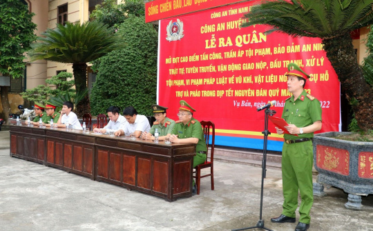 Nam Định: Công an huyện Vụ Bản hết lòng vì cuộc sống bình yên của nhân dân
