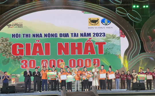 Canh tác cà phê thông minh thích ứng với biến đổi khí hậu