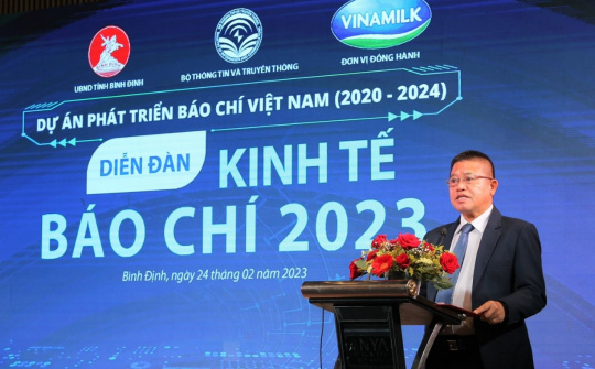 Dự án phát triển Báo chí Việt Nam và Vinamilk tổ chức diễn đàn Kinh tế báo chí 2023
