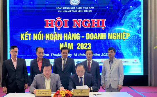 Ninh Thuận: Hội nghị kết nối Ngân hàng với doanh nghiệp năm 2023