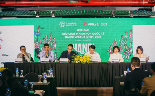 Hà Nội có thêm một giải chạy mới đẳng cấp: VPBank Hanoi International Marathon 2023