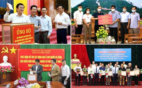 Sắc xuân từ những ngôi nhà nghĩa tình ở Hà Giang