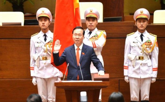 Đồng chí Võ Văn Thưởng được bầu làm Chủ tịch nước
