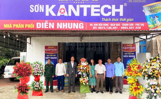 Hãng sơn Kantech: Khai trương Nhà phân phối Diễn Nhung - Phú Thọ