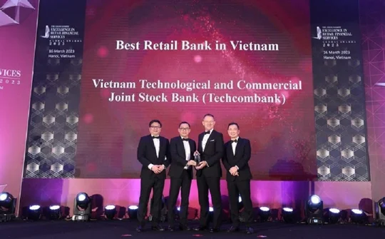 The Asian Banker vinh danh Techcombank là "Ngân hàng bán lẻ xuất sắc nhất"