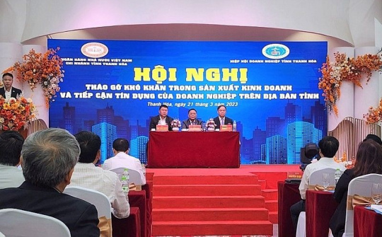 Doanh nghiệp Thanh Hóa tháo gỡ khó khăn trong sản xuất kinh doanh
