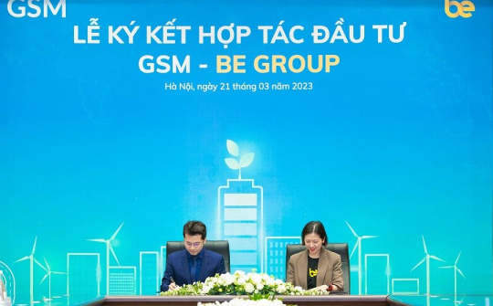 Công ty GSM đầu tư vào Be Group, hỗ trợ tài xế chuyển đổi sang xe điện