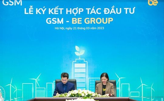 Công ty GSM đầu tư vào Be Group, hỗ trợ tài xế chuyển đổi sang xe điện