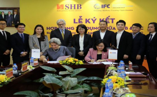 SHB và IFC ký kết hợp tác Khoản vay cao cấp