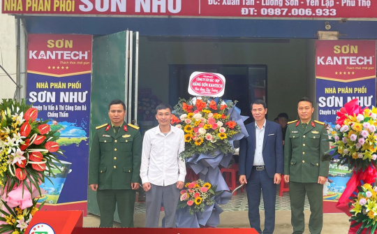 Hãng sơn Kantech: Khai trương Nhà phân phối Sơn Như, Yên Lập, Phú Thọ