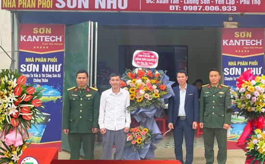 Hãng sơn Kantech: Khai trương Nhà phân phối Sơn Như, Yên Lập, Phú Thọ