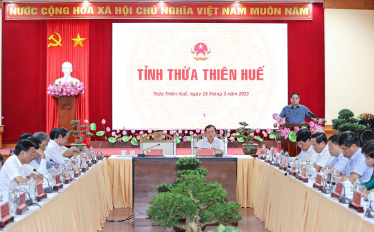 Xây dựng Thừa Thiên Huế trở thành thành phố trực thuộc Trung ương
