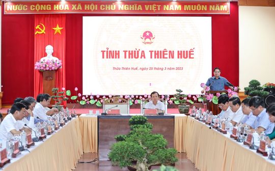 Xây dựng Thừa Thiên Huế trở thành thành phố trực thuộc Trung ương