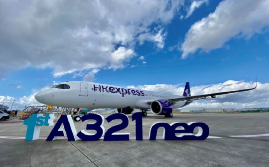 HK Express nhận máy bay A321neo đầu tiên