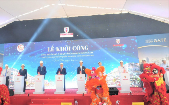 Hacom Ninh Thuận khởi công khu Shophouse thấp tầng Premium Ocean Gate