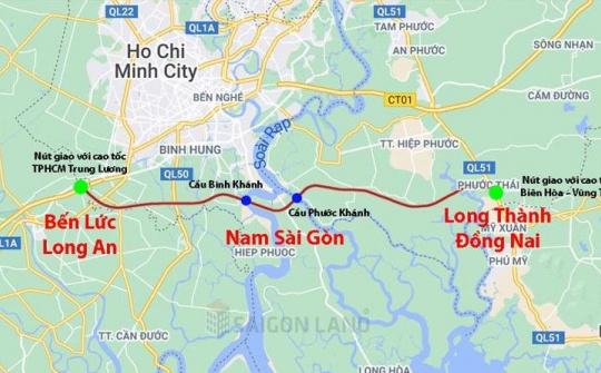 Bố trí vốn đối ứng Dự án cao tốc Bến Lức - Long Thành