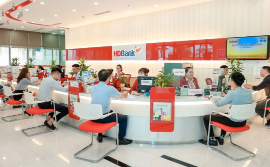 Dư nợ BĐS và TPDN thuộc nhóm thấp, HDBank tiếp tục đà tăng trưởng