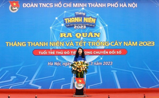 Tuổi trẻ Thủ đô tiên phong chuyển đổi số